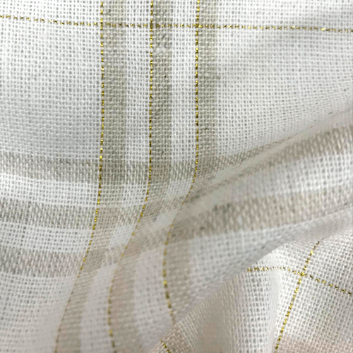 Linho Ec Check Lurex Escocia