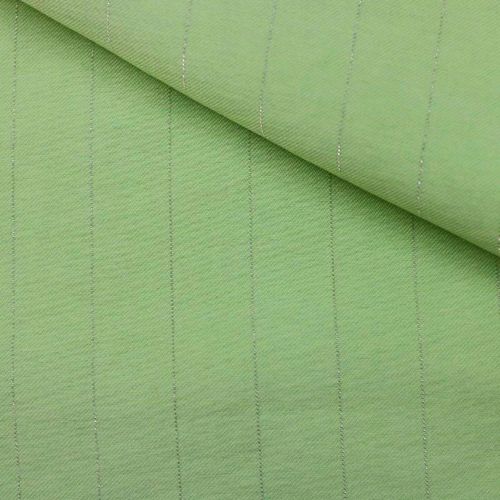 TWILL RAYON FLAT ICE RISCA DE GIZ LUREX