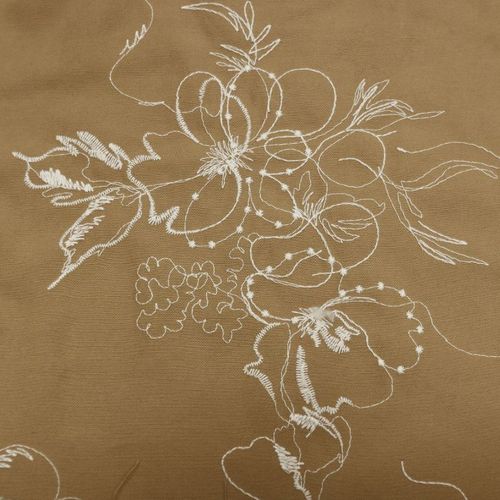 TWILL RAYON BORDADO FLOWER SWEET